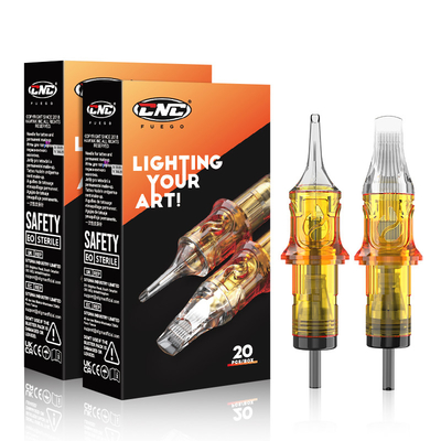 satın al Tek iğneli dövme kartuşu 0.25mm 0.30mm 0.35mm liner kartuş iğneleri Çevrimiçi üretim