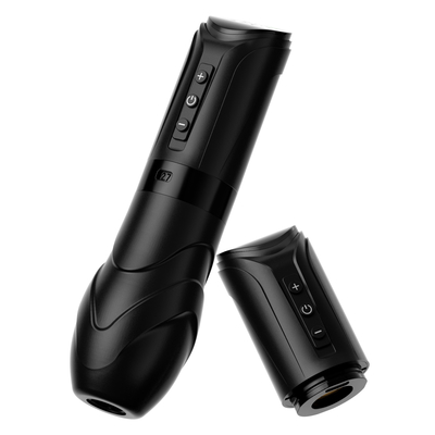 satın al Kablosuz 3.5mm Vuruş Düzenlenebilir 2.4-4.2mm Döner Dövme Makine Kalem Silahı 5-7 Saat Çalışma Süresi Şarj edilebilir Pil Dövme Çevrimiçi üretim