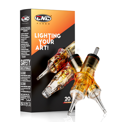 CNC Fuego 1RL 3RL 5RL 7RL 9RL Dövme Patranı İğne Yuvarlak Liner Dövme İğnesi