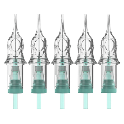 0.25mm 20 pcs kalıcı makyaj makinesi iğneleri kaş dövme iğneleri