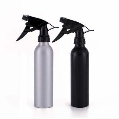 Alüminyum dövme yıkama şişesi 250ml dövme spreyi şişesi Gümüş Siyah