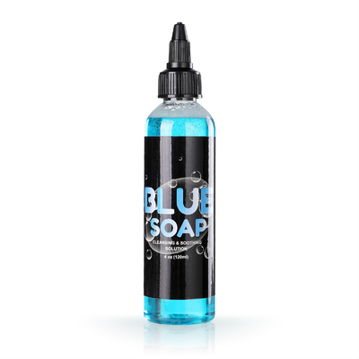 Mavi Sabun Tattoo 120ml 4OZ Disinfeksiyon için Tattoo Foam Sabun