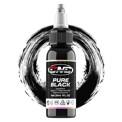 Siyah Su geçirmez Kalıcı Makyaj Dövme Mürekkebi 30ML