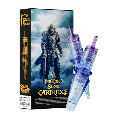 The King's Sword RL/ RS/M1/ RM EO Sterilize Yumuşak Membranlı Dövme İğnesi Patronları